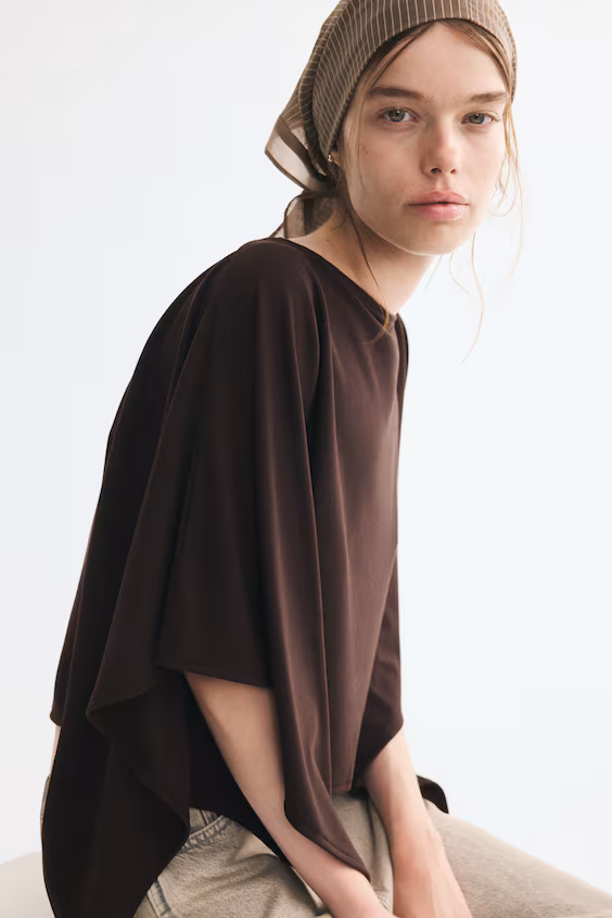 Пальто из смеси вискозы h&m
