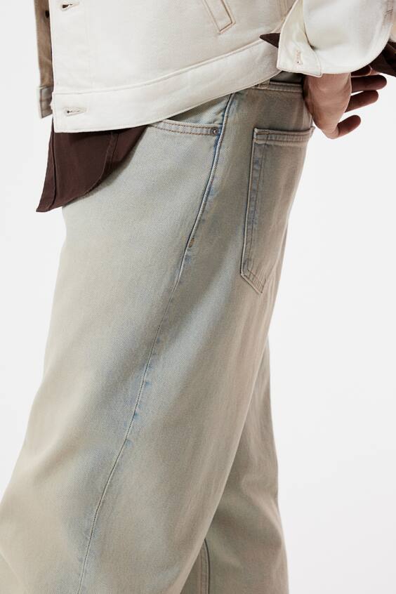 Джинсы loose jeans h&m