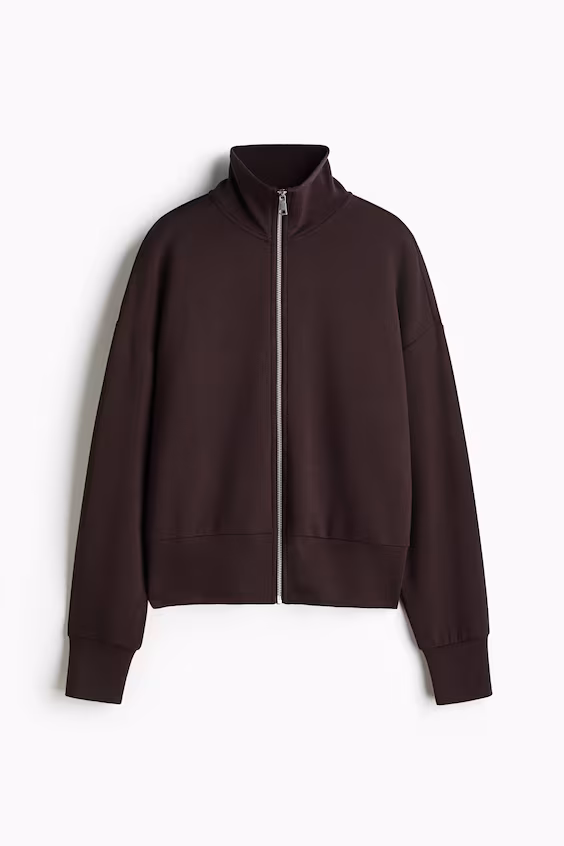 Спортивная куртка из джерси h&m