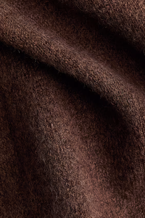 Длинный трикотажный кардиган h&m