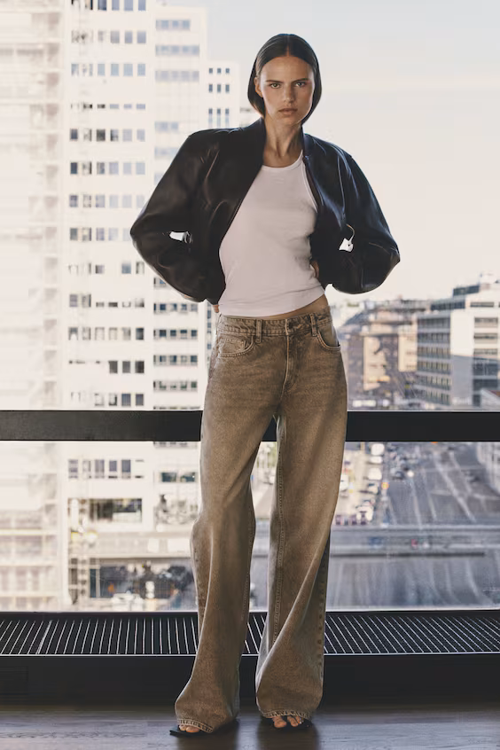 Джинсы tall fit с широкой стандартной талией