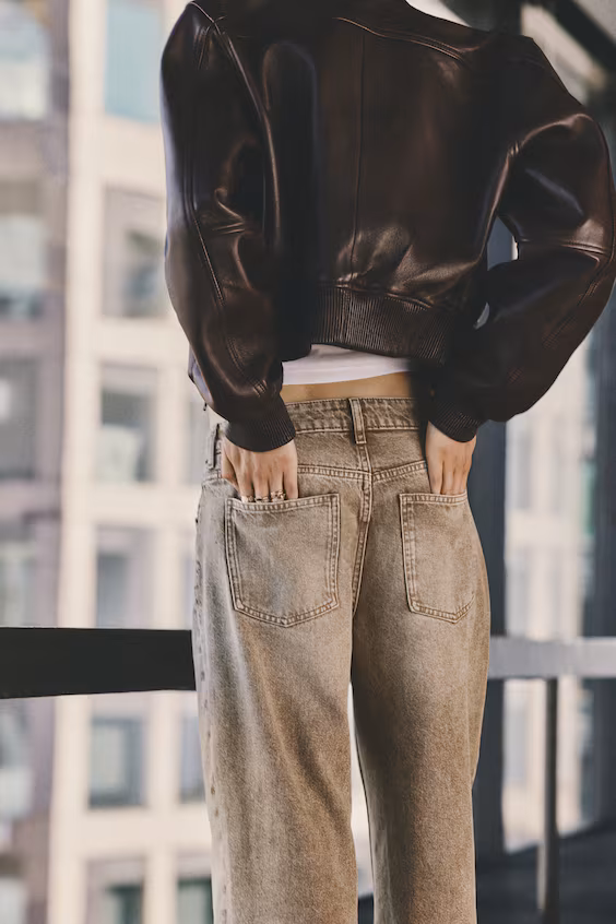 Джинсы tall fit с широкой стандартной талией