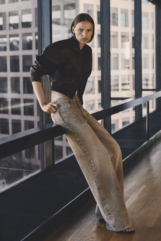 Джинсы tall fit с широкой стандартной талией