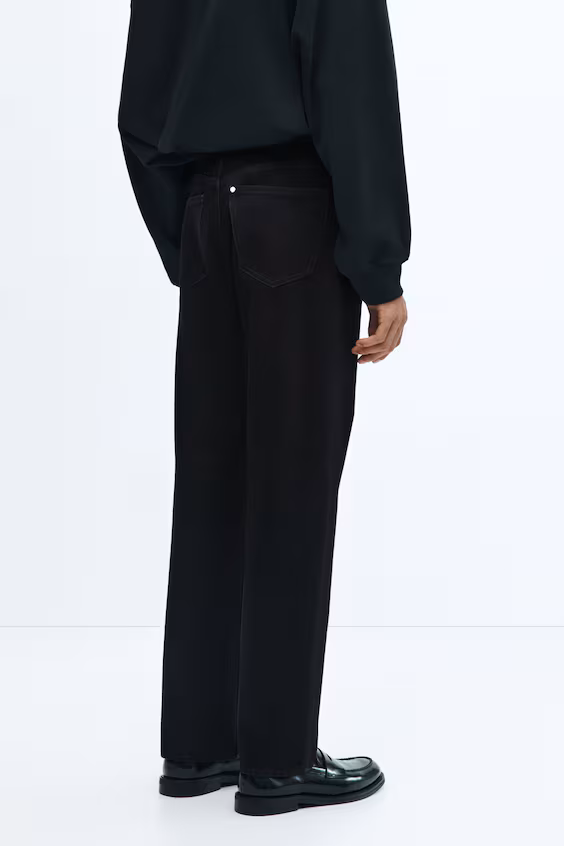 Джинсы relaxed средней посадки