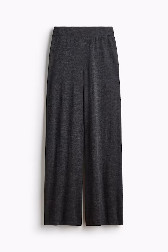 Брюки из тонкой шерсти мериноса h&m