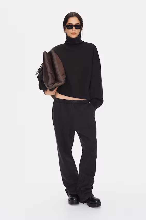 Комфортные джоггеры из хлопка h&m