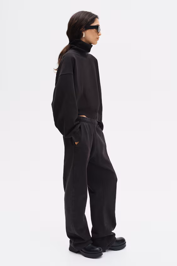 Комфортные джоггеры из хлопка h&m