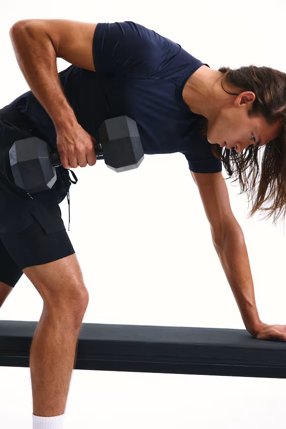 Спортивная футболка с технологией drymove™ облегающего кроя h&m