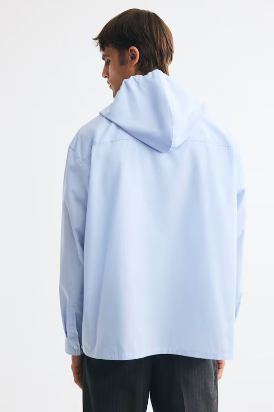 Рубашка с капюшоном h&m