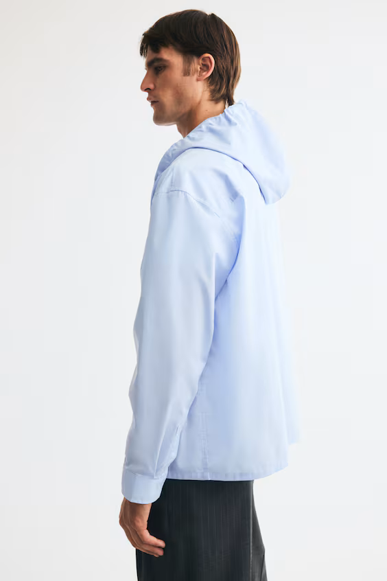 Рубашка с капюшоном h&m