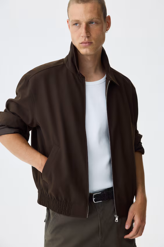 Блузон в стиле карго h&m