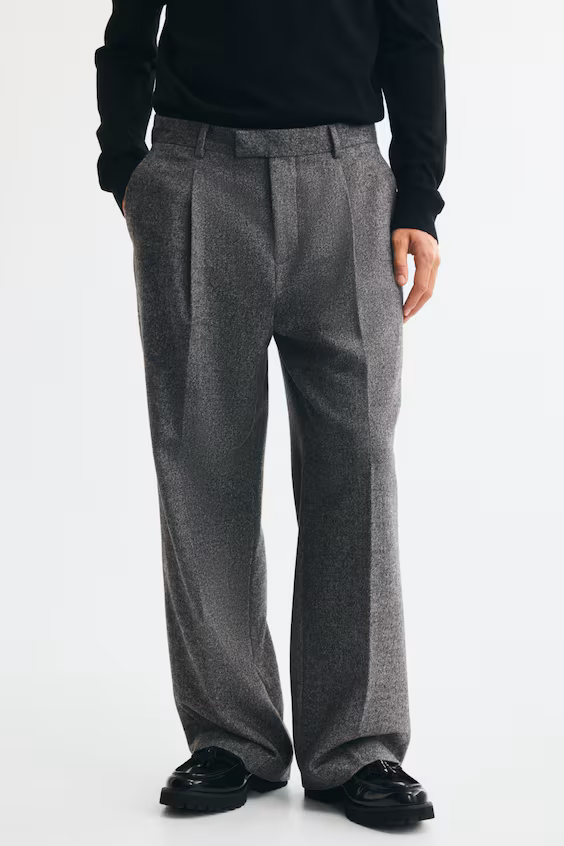 Классические брюки loose fit