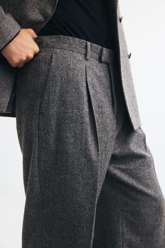 Классические брюки loose fit