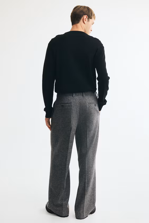 Классические брюки loose fit