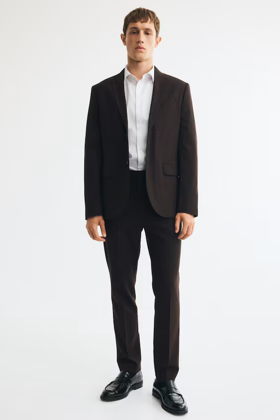 Классические брюки slim fit