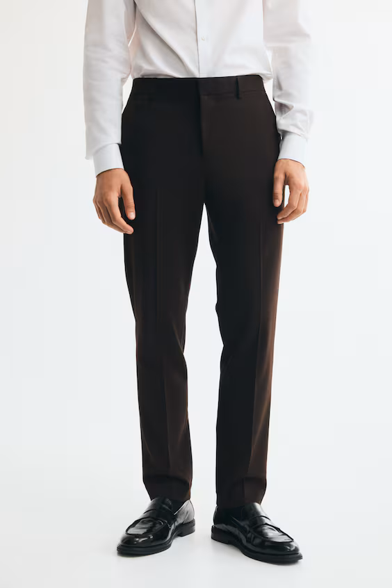 Классические брюки slim fit