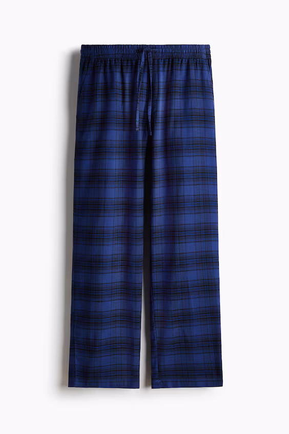 Брюки из фланели relaxed fit