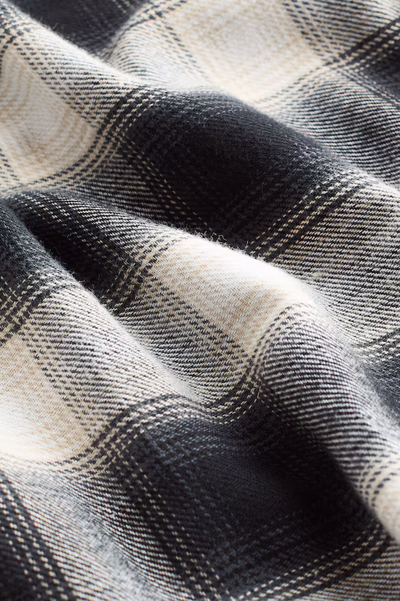 Брюки из фланели relaxed fit