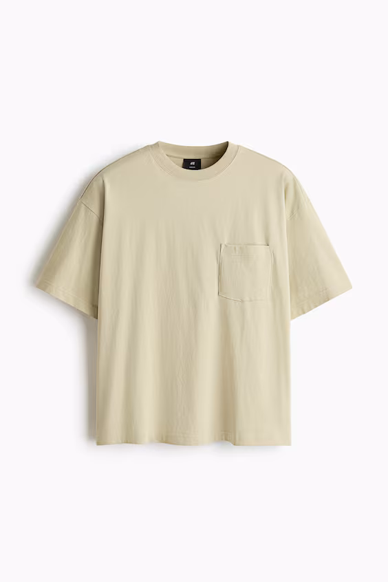 Футболка из хлопка свободного кроя oversized