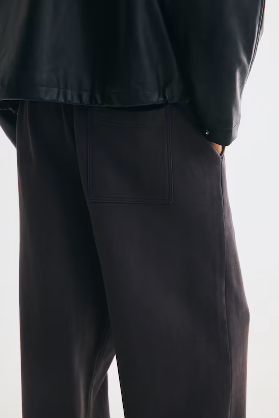 Комфортные хлопковые спортивные брюки relaxed fit