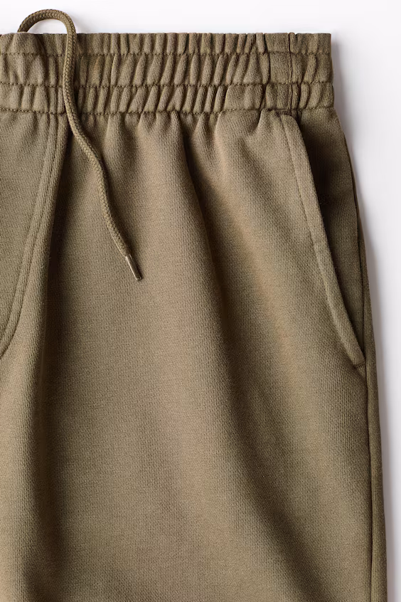 Комфортные тренировочные хлопковые брюки h&m