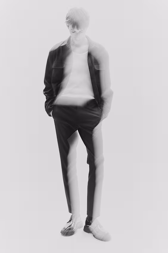 Классические брюки slim fit