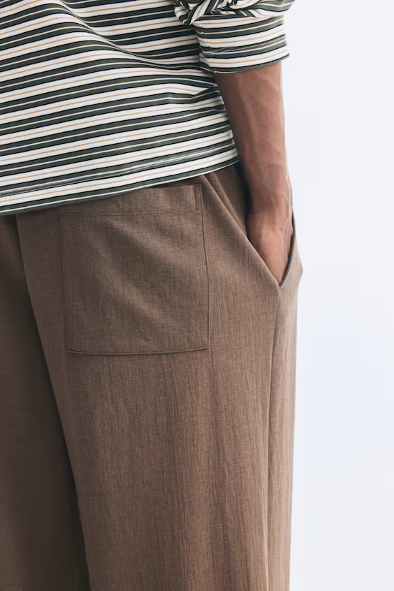 Комфортные джоггеры из интерлока h&m