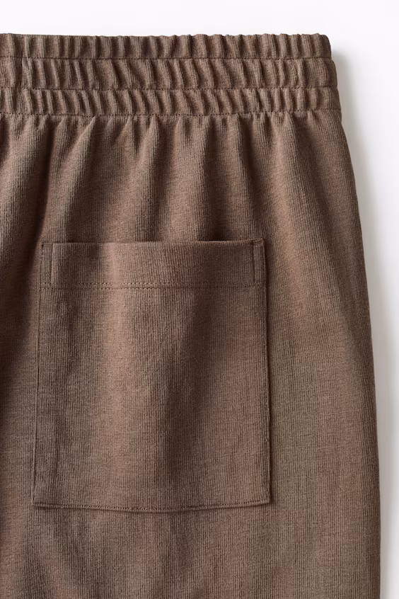 Комфортные джоггеры из интерлока h&m