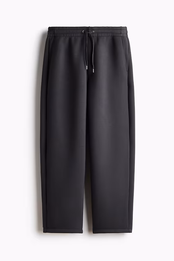 Комфортные арочные джоггеры из скубы h&m