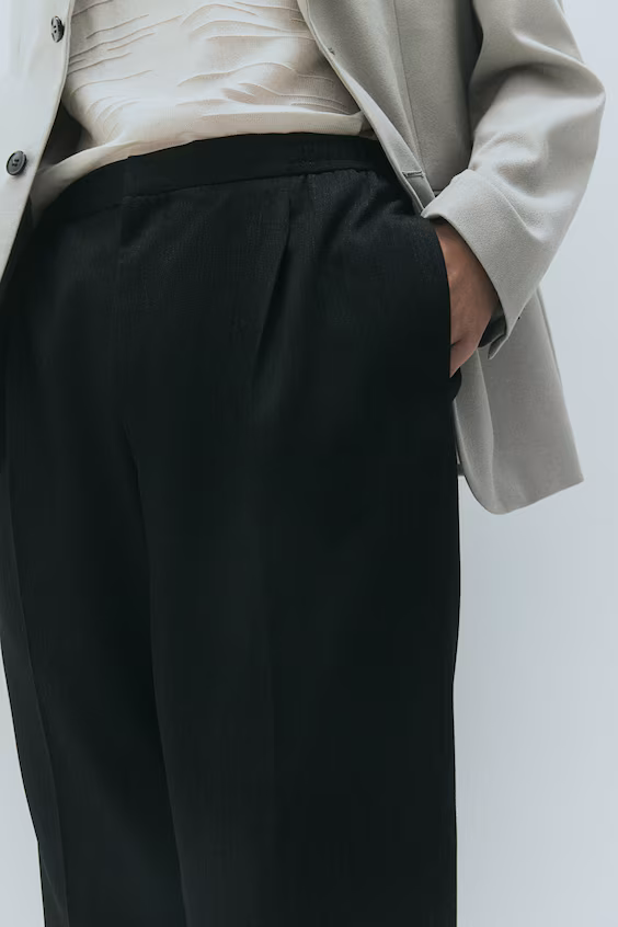 Брюки с застроченными линиями regular fit