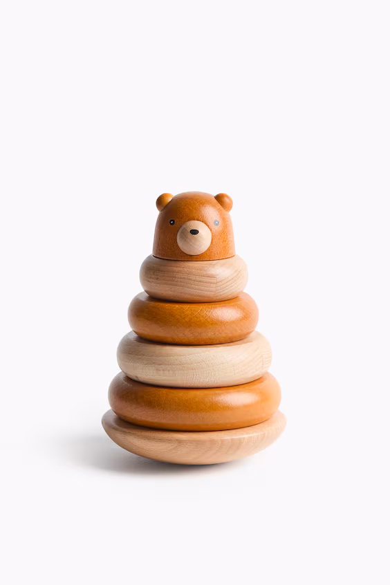 Деревянная игрушка-неваляшка