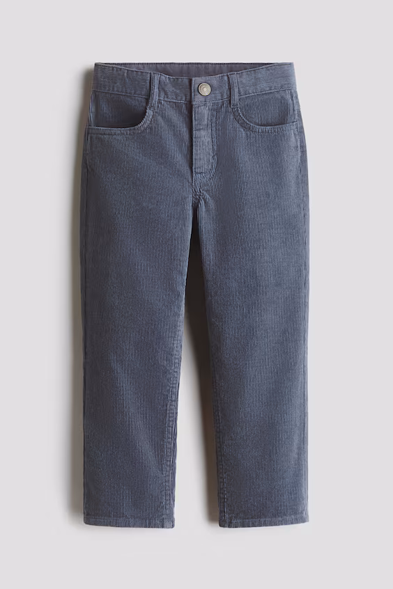 Брюки из вельвета relaxed fit