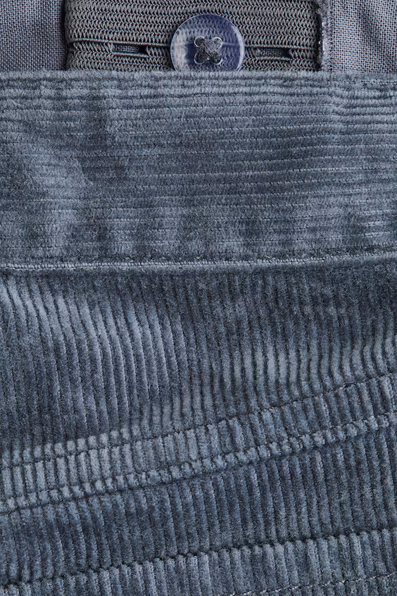 Брюки из вельвета relaxed fit