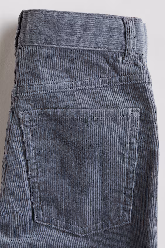 Брюки из вельвета relaxed fit