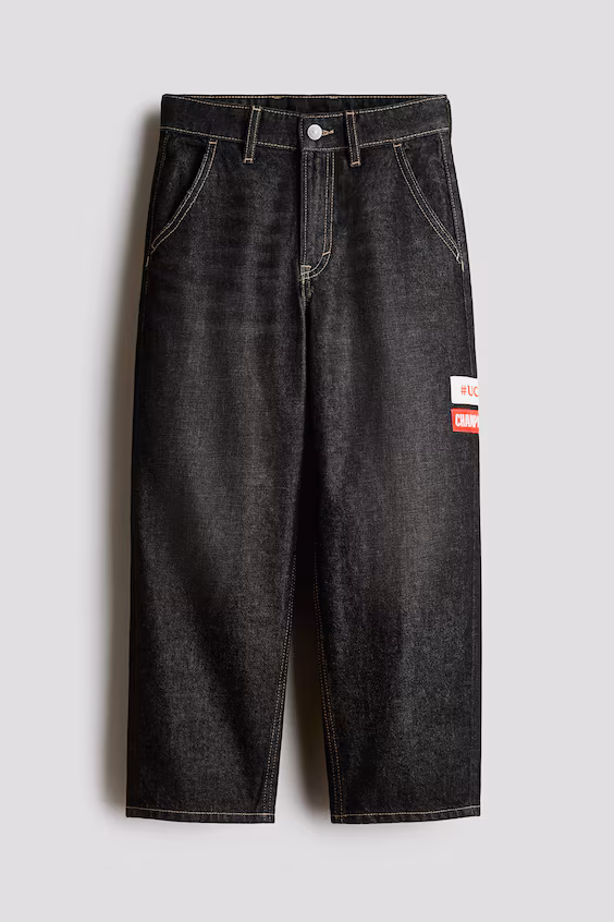 Свободные джинсы baggy