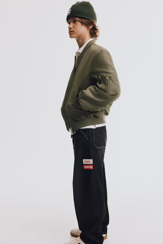 Свободные джинсы baggy