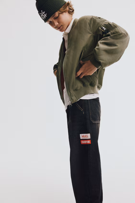 Свободные джинсы baggy