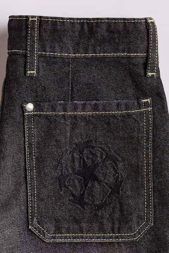 Свободные джинсы baggy