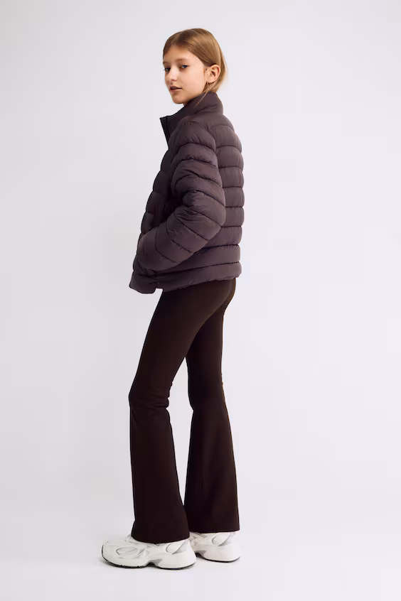Теплые расклешенные спортивные леггинсы с fleece softmove™