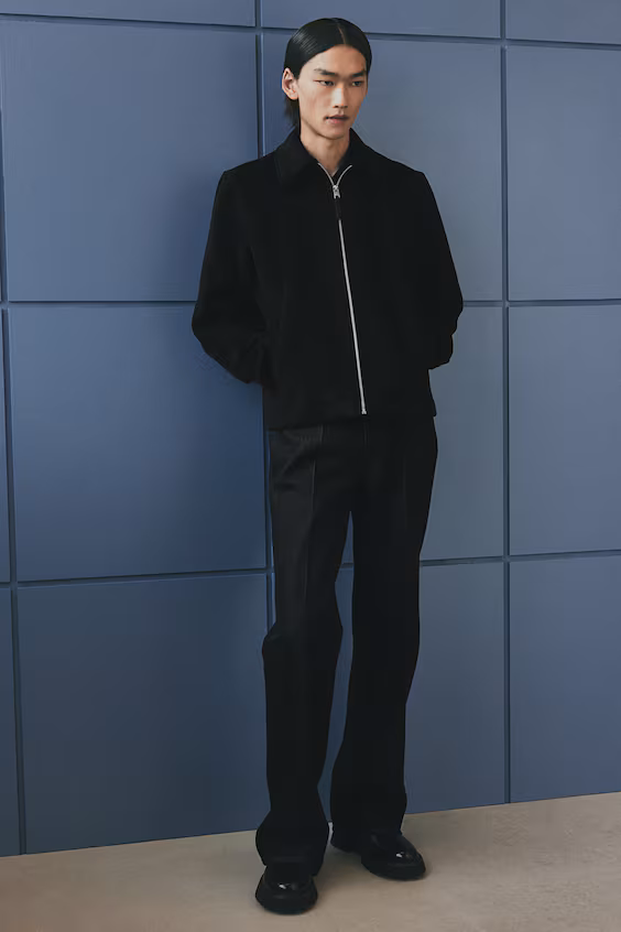 Пальто рубашечного кроя из шерстяной смеси regular fit