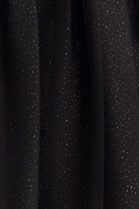 Платье с длинными рукавами и юбкой из тюля h&m