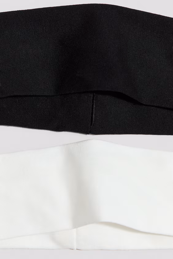 Набор из 2 трикотажных повязок на голову h&m