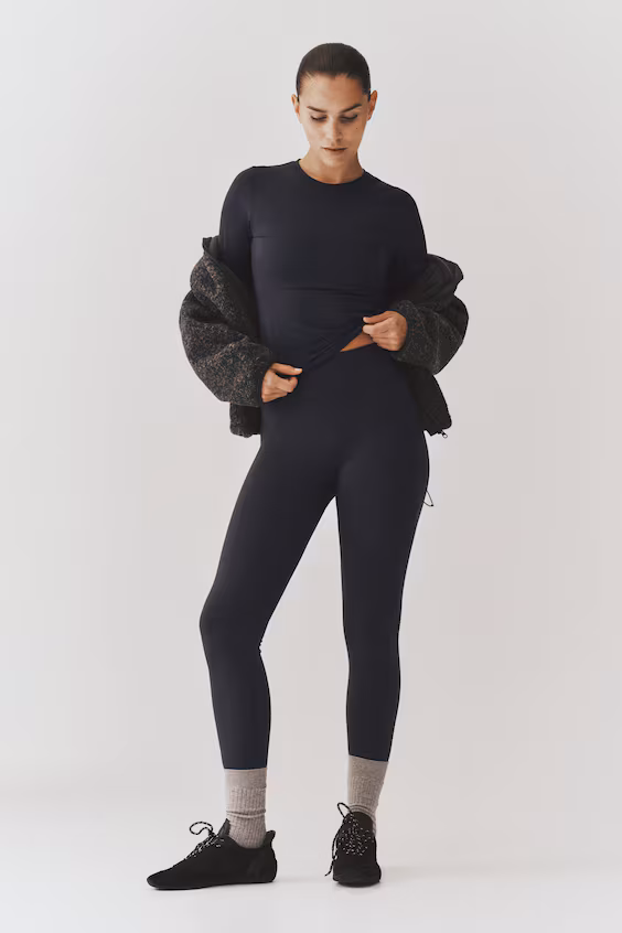 Теплые спортивные леггинсы с fleece softmove™