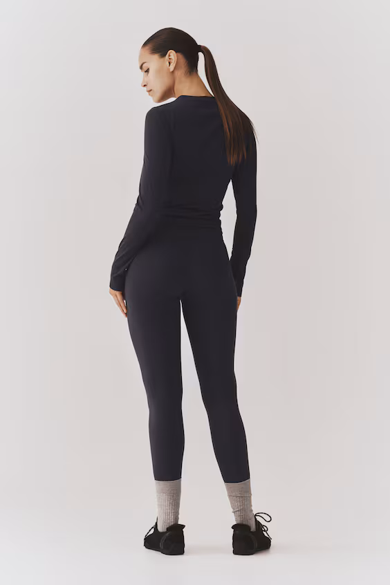 Теплые спортивные леггинсы с fleece softmove™