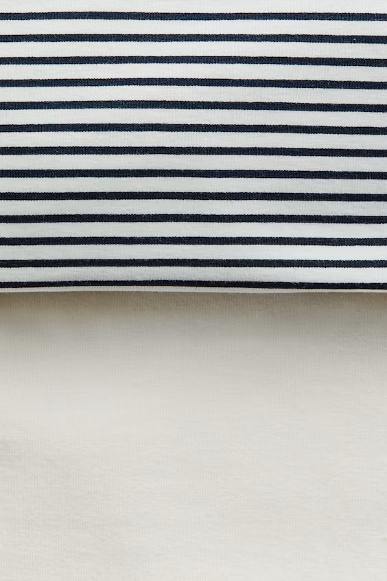 Набор из 2 хлопковых свитеров с воротником