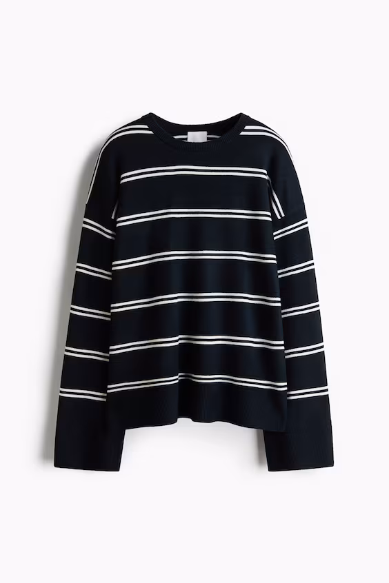Свободный свитер oversize