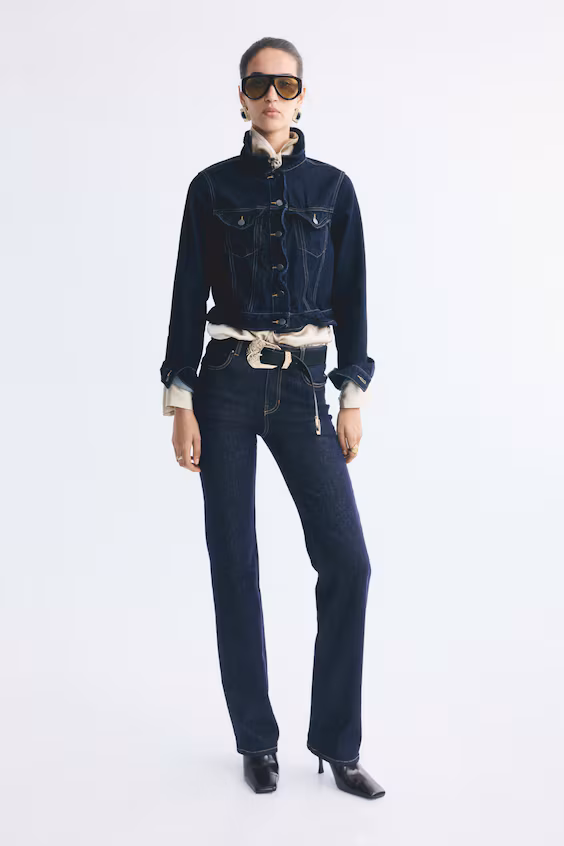 Джинсы slim straight с обычной посадкой