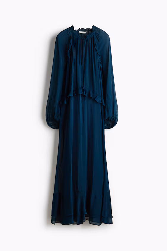 Платье с оборками h&m