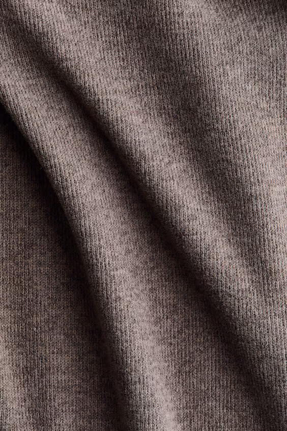 Широкие брюки из трикотажа