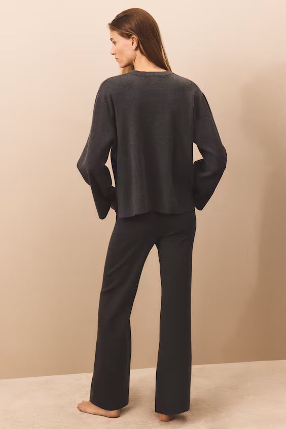 Брюки из тонкой ткани h&m